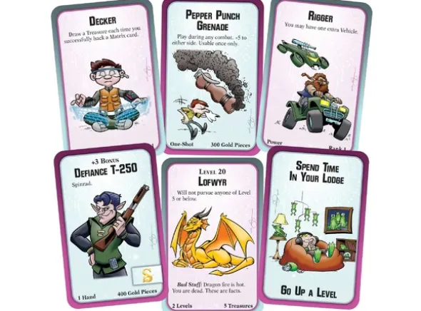 Munchkin Shadowrun Brettspill