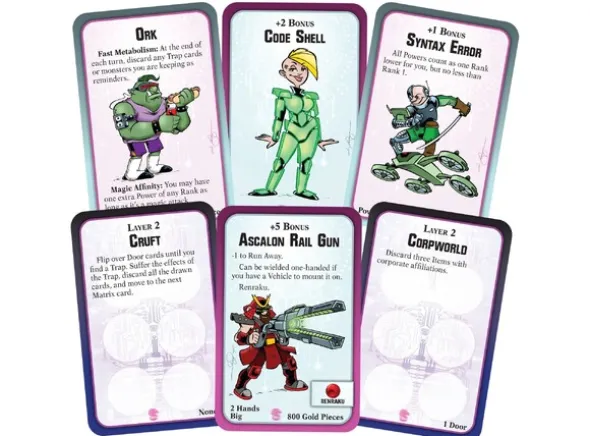 Munchkin Shadowrun Hack the Future Exp