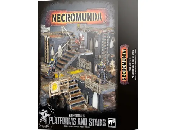 Necromunda Terrain Platforms & Stairs