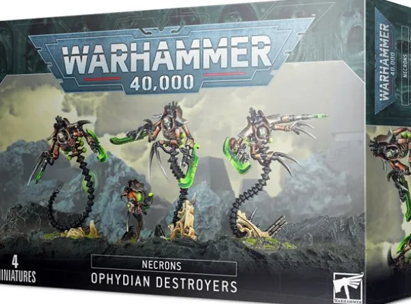 Necrons Ophydian Destroyers