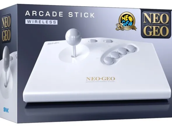 NEOGEO AES+ Arcade Stick - Hvit