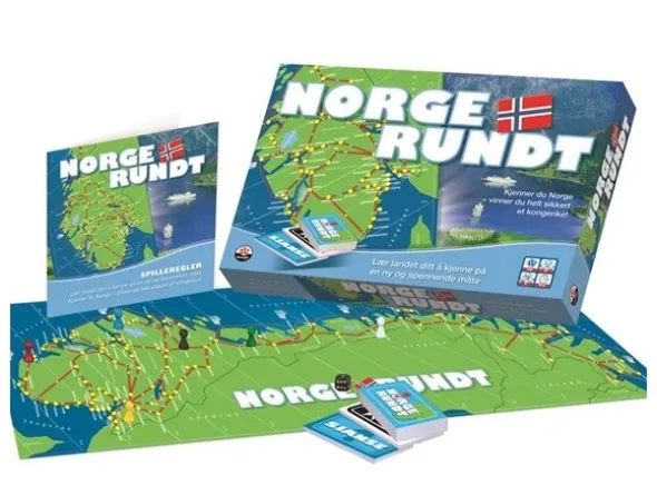 Norge Rundt Brettspill