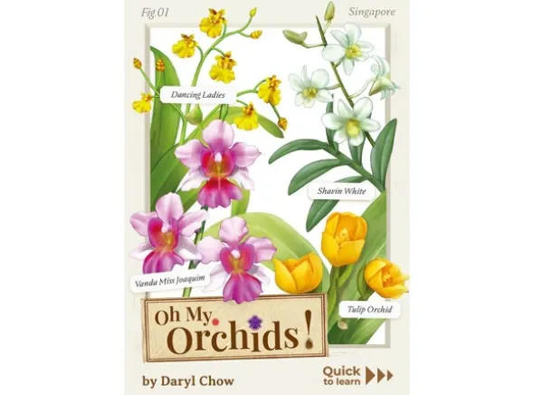 Oh My Orchids Kortspill