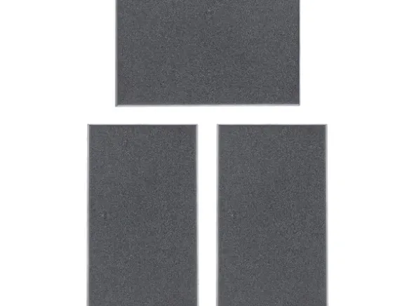 Old World Rectangle Bases 60x100mm x3