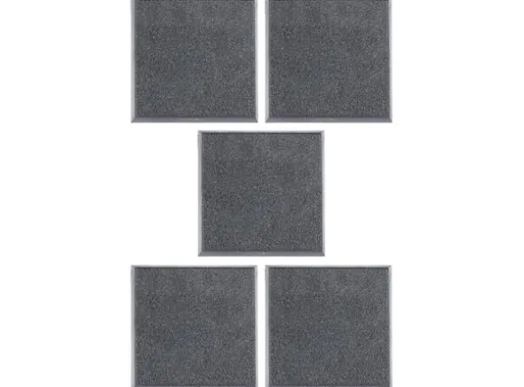 Old World Square Bases 40mm x5