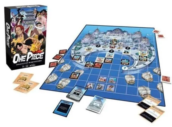 One Piece Assault Marineford Brettspill