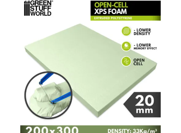 Open-Cell XPS Foam 20mm