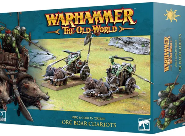 Orc & Goblin Tribes Orc Boar Chariots