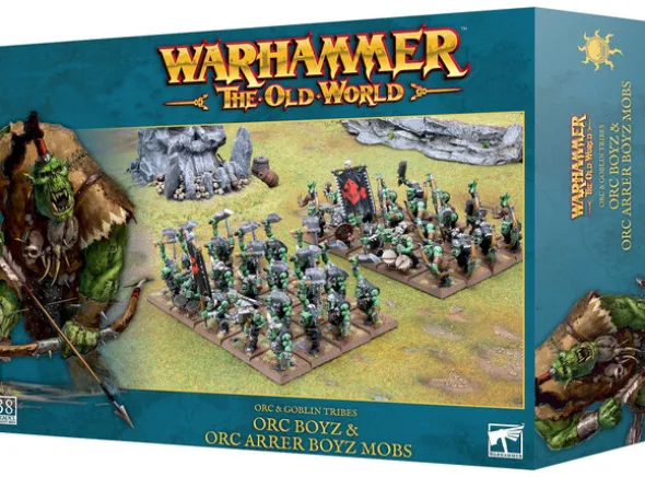Orc & Goblin Tribes Orc Boyz & Arrer Boy
