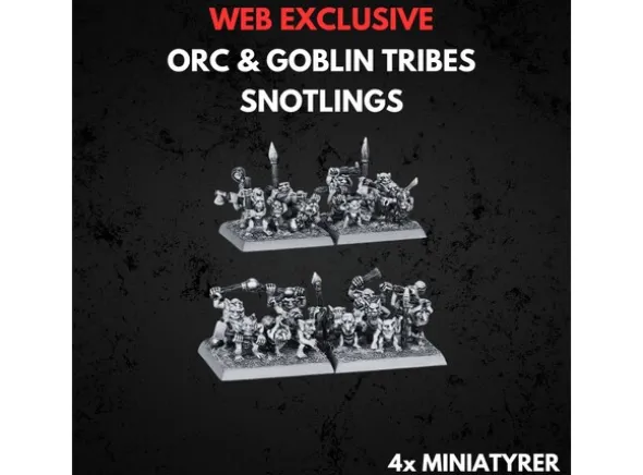 Orc & Goblin Tribes Snotling Swarms