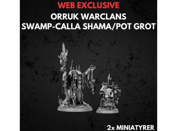 Orruk Warclans Swampcalla Shama Pot-Grot