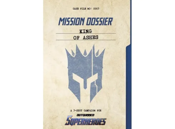 Outgunned Superheroes RPG King of Ashes