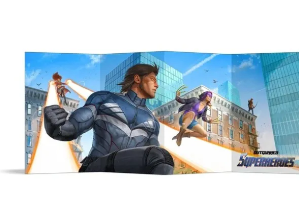 Outgunned Superheroes RPG Super Screen