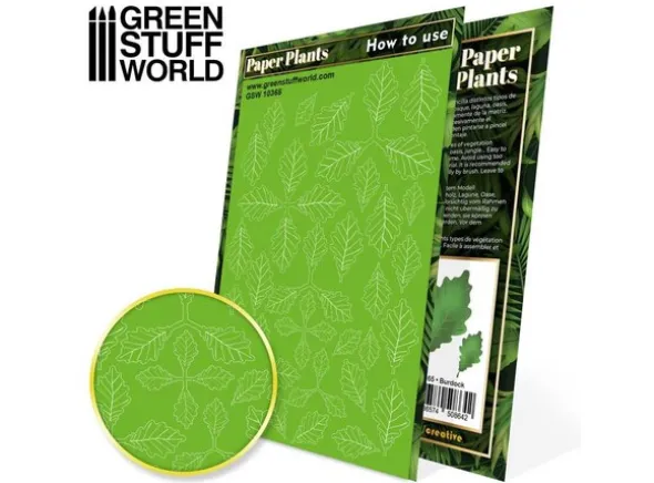 Paper Plants - Burdock (14 stk)