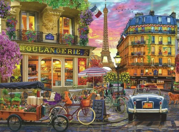 Paris in the Dawn 1000 biter Puslespill
