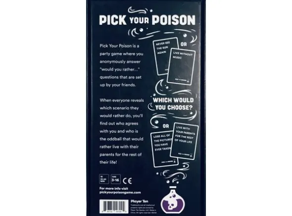 Pick Your Poison Partyspill