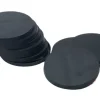 Plastbaser Svart Round - 40mm (10 stk)