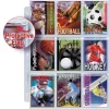 Plastlomme 9-Pocket m/ Flap - 100 stk