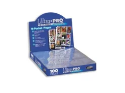 Plastlomme 9-pocket UltraPro Silver X100