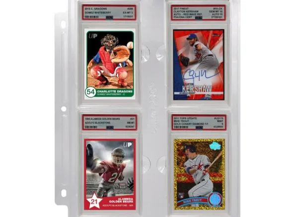4-Pocket Page for PSA Slabs (1 stk)
