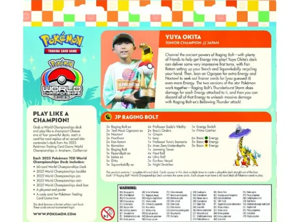 Pokemon World Championship Deck 2025 #3