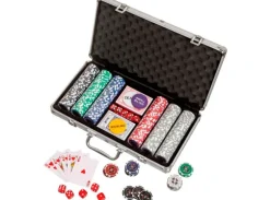 Pokersett med 300 sjetonger
