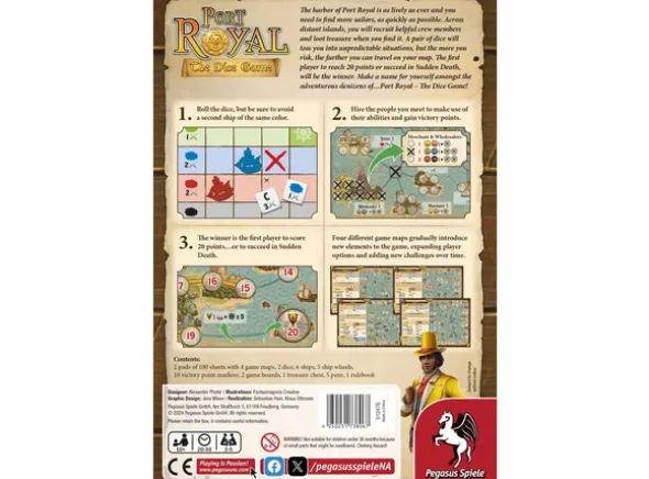 Port Royal The Dice Game Brettspill