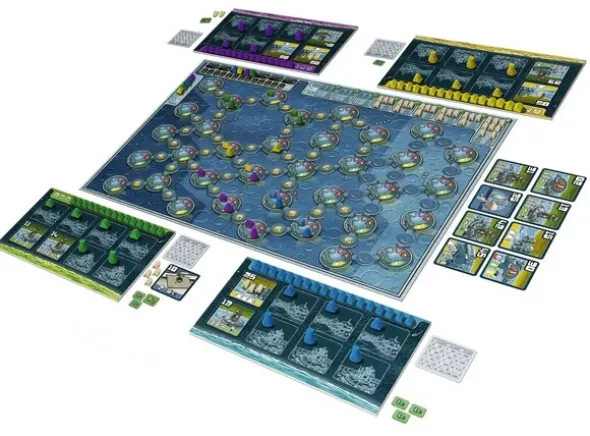Power Grid Outpost Brettspill