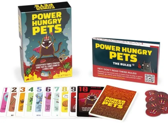 Power Hungry Pets Brettspill