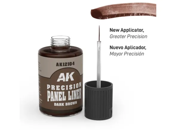 Precision Panel Liner - Dark Brown 30ml