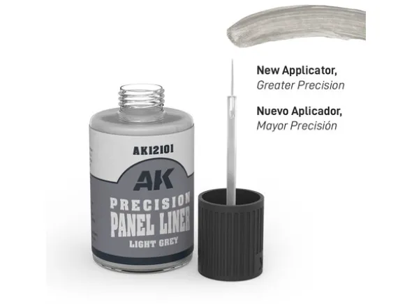 Precision Panel Liner - Light Grey 30ml