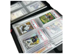 Premium Card Slab Binder Window Black