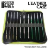 Premium Leather Case Tools & Brushes