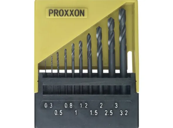 Proxxon Borsett 10stk 0,3-3,2mm