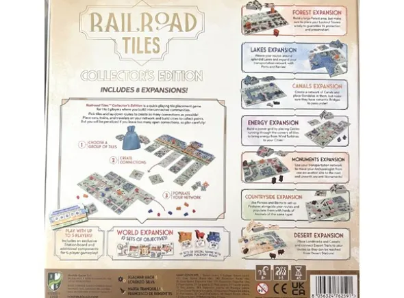 Railroad Tiles Coll Edition Brettspill