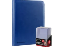 Rebinder Toploader Binder 9-Pocket Blue