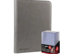 Rebinder Toploader Binder 9-Pocket Grey