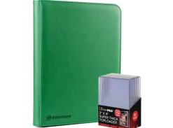 Rebinder Toploader Binder 9-Pocket Green