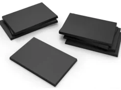 Rectangular Plastic Bases 50x75mm 8 stk