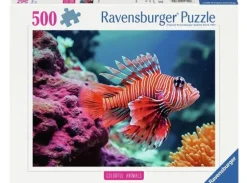Red Lionfish 500 biter Puslespill