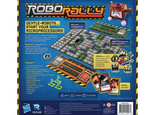 Robo Rally Brettspill 2023 utgave