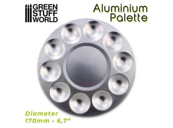Round Mixing Palette - 17x10 cm