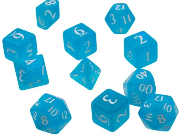 RPG Dice Set Eclipse 11 Sky Blue