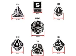 RPG Dice Set Metal