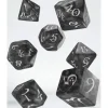 RPG Dice Set Smokey 7 stk