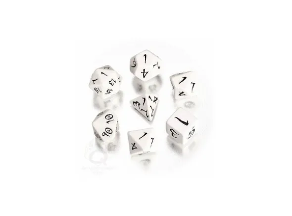 RPG Dice Set White