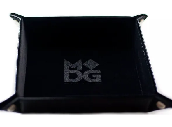RPG Dice Tray Foldbart (25x25cm) Svart
