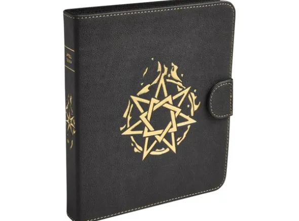 RPG Spell Codex Portfolio Iron Grey