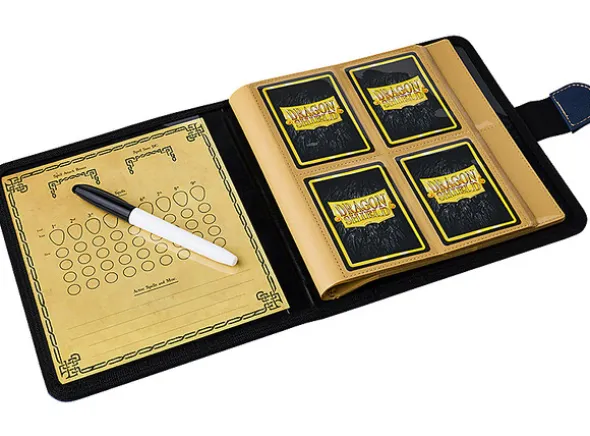 RPG Spell Codex Portfolio Midnight Blue