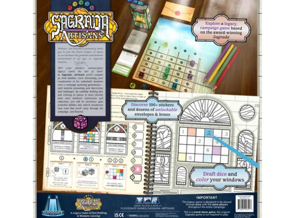 Sagrada Artisans Brettspill